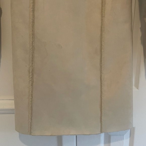 Blanc Noir Faux Fur Vintage Penny Lane Coat Jacket Hippie Y2K 90’s - Picture 3 of 7